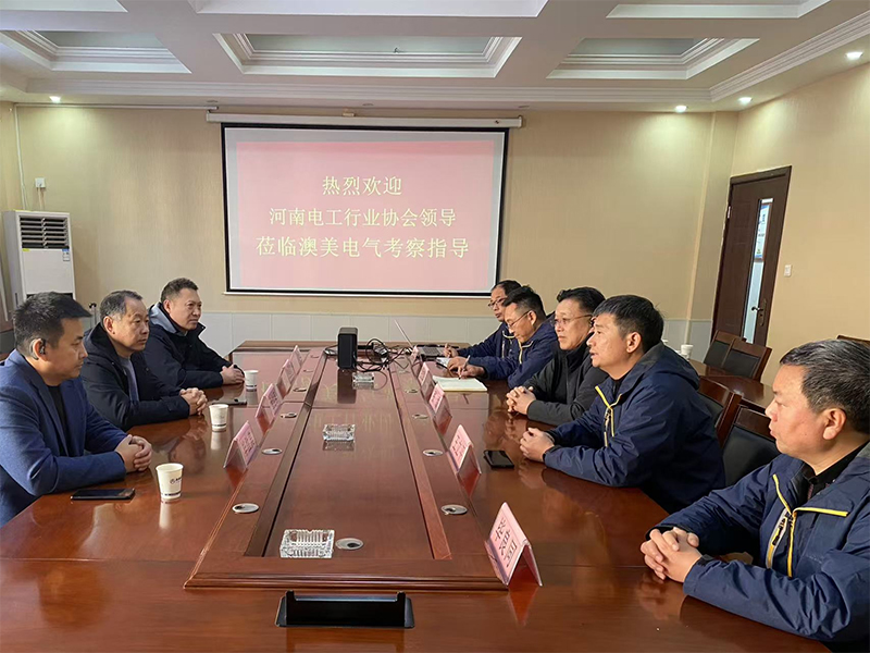 【快讯】河南省电工行业协会领导莅临我司调研指导